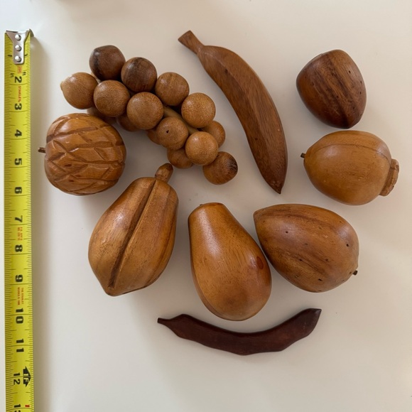 Wooden Fruit Decor Set - Picture 2 of 2